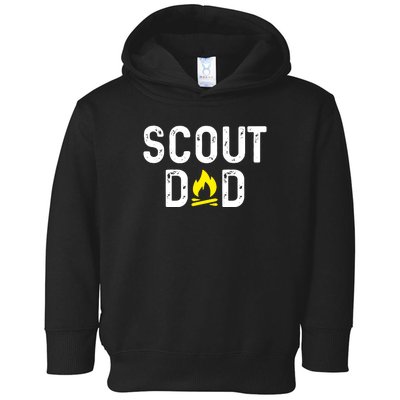 Scouting Dad Scout Dad Father Scout Toddler Hoodie