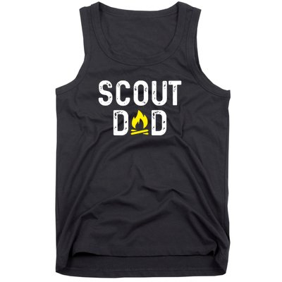 Scouting Dad Scout Dad Father Scout Tank Top