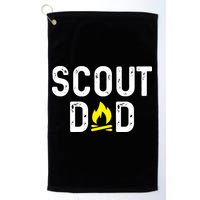 Scouting Dad Scout Dad Father Scout Golf Towel