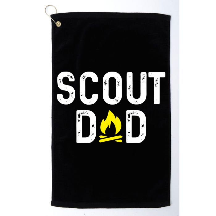 Scouting Dad Scout Dad Father Scout Golf Towel