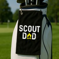 Scouting Dad Scout Dad Father Scout Golf Towel