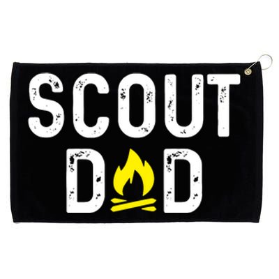 Scouting Dad Scout Dad Father Scout Grommeted Golf Towel