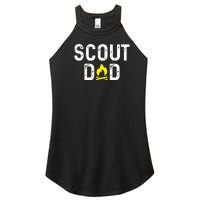 Scouting Dad Scout Dad Father Scout Women's Perfect Tri Rocker Tank