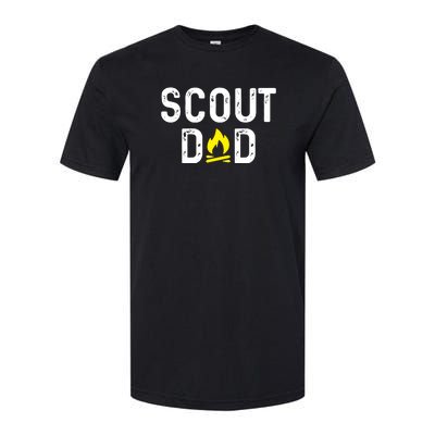 Scouting Dad Scout Dad Father Scout Softstyle CVC T-Shirt