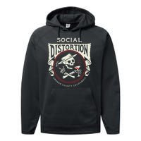 Social Distortion Skelly Circle Performance Fleece Hoodie