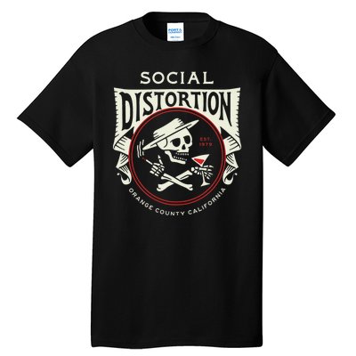 Social Distortion Skelly Circle Tall T-Shirt