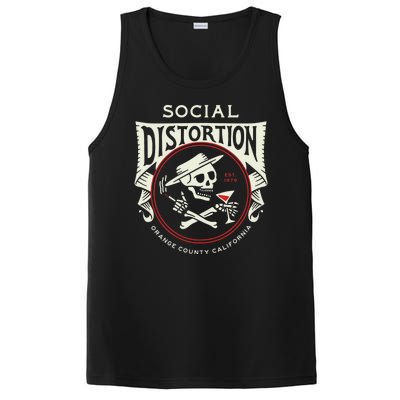 Social Distortion Skelly Circle PosiCharge Competitor Tank