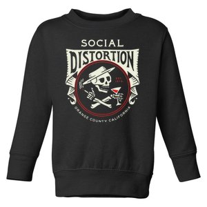 Social Distortion Skelly Circle Toddler Sweatshirt