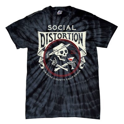 Social Distortion Skelly Circle Tie-Dye T-Shirt