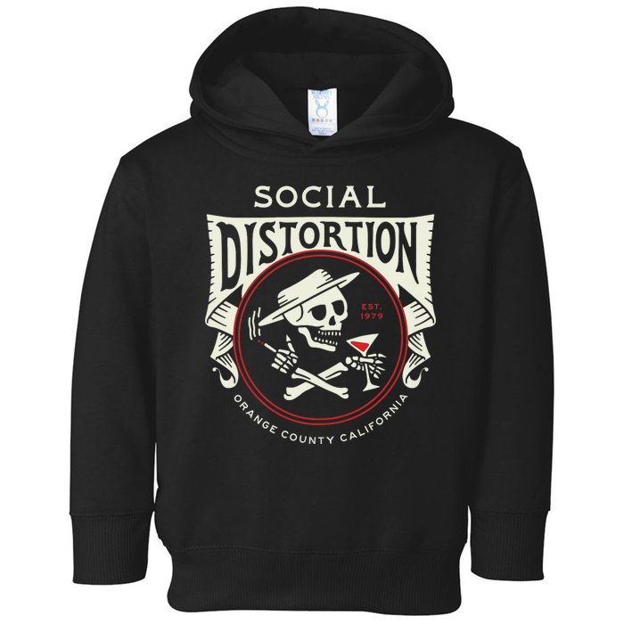 Social Distortion Skelly Circle Toddler Hoodie