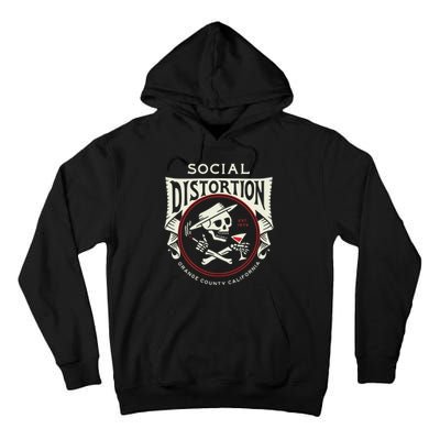 Social Distortion Skelly Circle Tall Hoodie