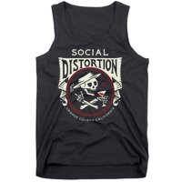 Social Distortion Skelly Circle Tank Top