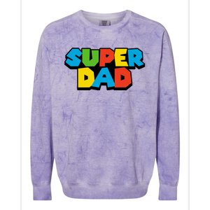 Super Dad Colorblast Crewneck Sweatshirt