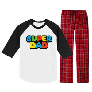 Super Dad Raglan Sleeve Pajama Set