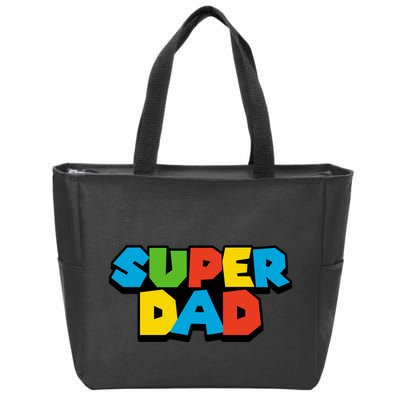 Super Dad Zip Tote Bag