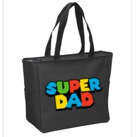 Super Dad Zip Tote Bag