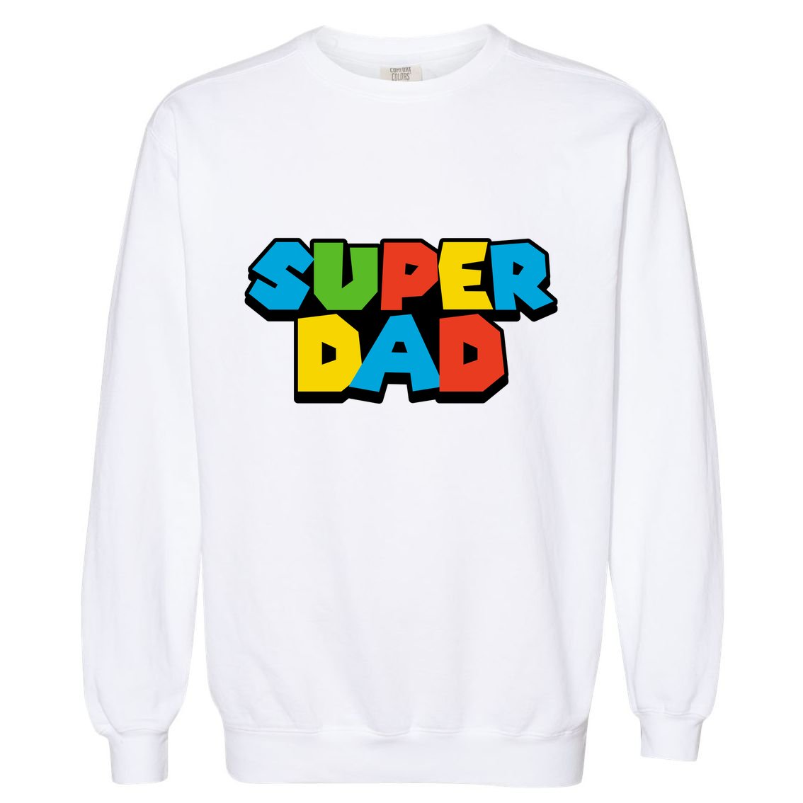 Super Dad Garment-Dyed Sweatshirt