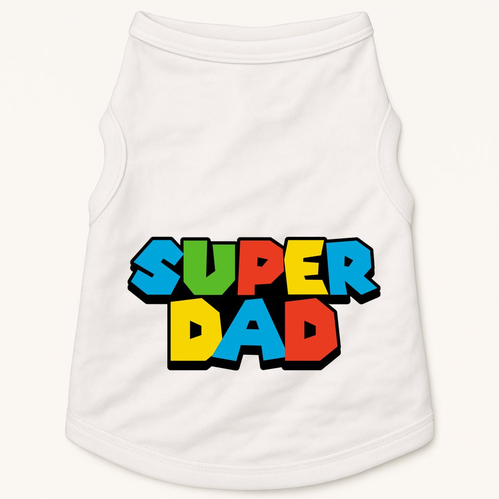 Super Dad Doggie Tank