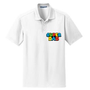 Super Dad Dry Zone Grid Polo