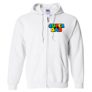 Super Dad Full Zip Hoodie