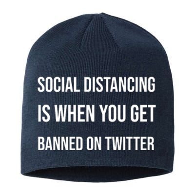 Social Distancing Sustainable Beanie