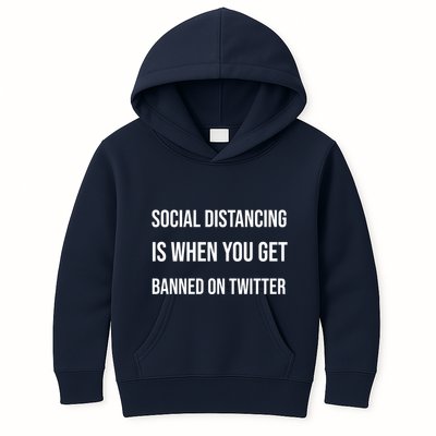 Social Distancing Kids Hoodie