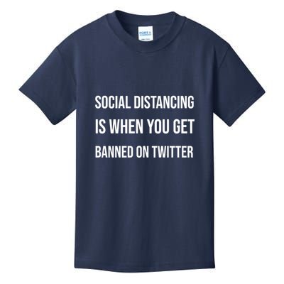 Social Distancing Kids T-Shirt