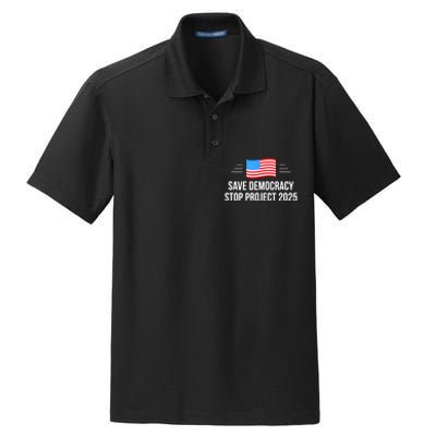 Save Democracy Stop Project 2025 Dry Zone Grid Polo