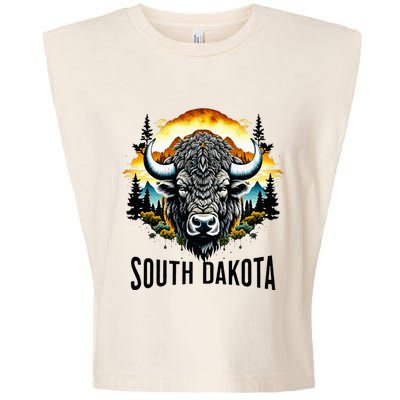 South Dakota Garment-Dyed Women's Muscle Tee