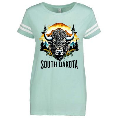 South Dakota Enza Ladies Jersey Football T-Shirt