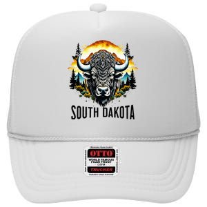 South Dakota High Crown Mesh Back Trucker Hat