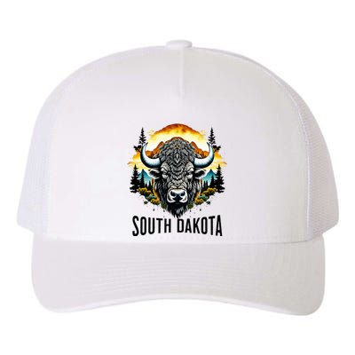 South Dakota Yupoong Adult 5-Panel Trucker Hat