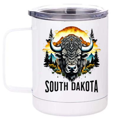 South Dakota 12 oz Stainless Steel Tumbler Cup