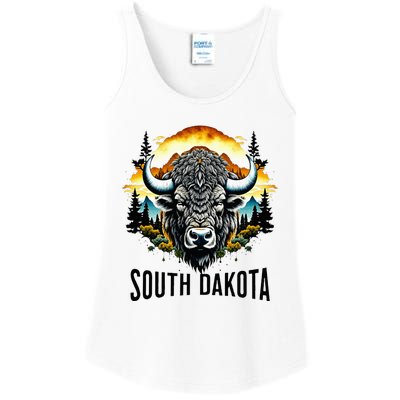 South Dakota Ladies Essential Tank