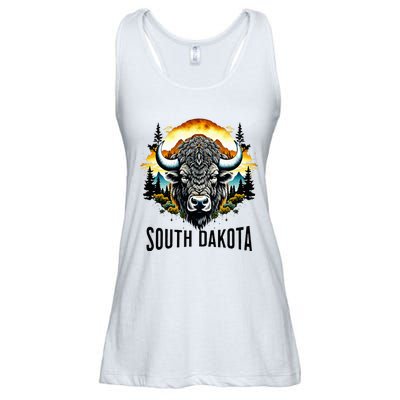 South Dakota Ladies Essential Flowy Tank