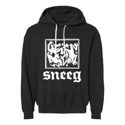 Sneeg Disobedient Garment-Dyed Fleece Hoodie