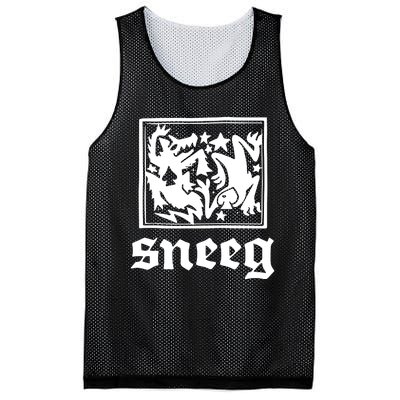 Sneeg Disobedient Mesh Reversible Basketball Jersey Tank