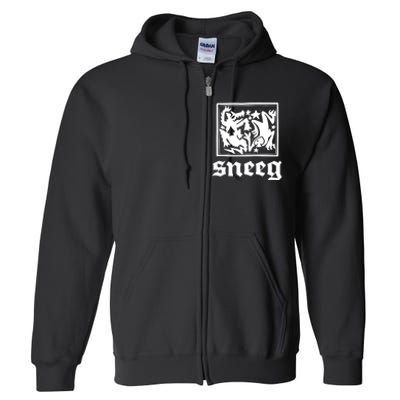 Sneeg Disobedient Full Zip Hoodie