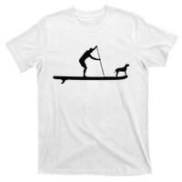 SUP Dog Stand Up Paddle Board Paddling Surf Surfing T-Shirt