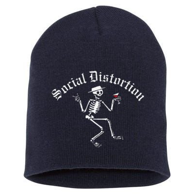 Social Distortion Skelly Short Acrylic Beanie