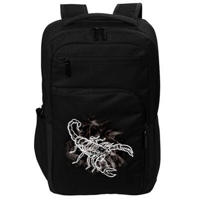 Scorpion Design Stylish Scorpions Lover Gift Scorpio Zodiac Gift Impact Tech Backpack