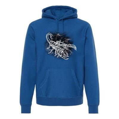 Scorpion Design Stylish Scorpions Lover Gift Scorpio Zodiac Gift Premium Hoodie