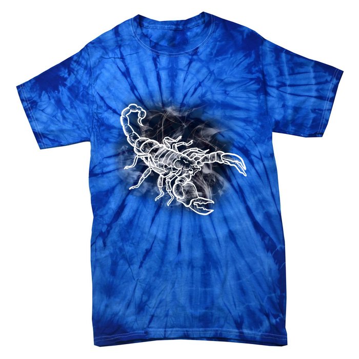 Scorpion Design Stylish Scorpions Lover Gift Scorpio Zodiac Gift Tie-Dye T-Shirt