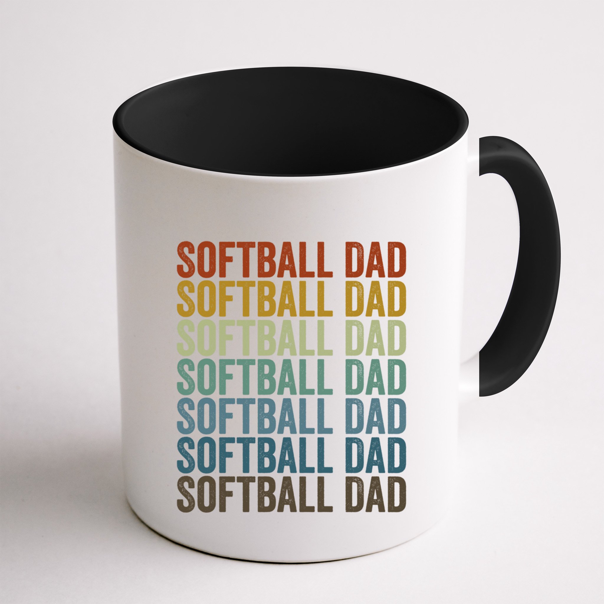 Softball Dad Softball Dad Gift Mug