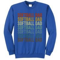 Softball Dad Softball Dad Gift Sweatshirt