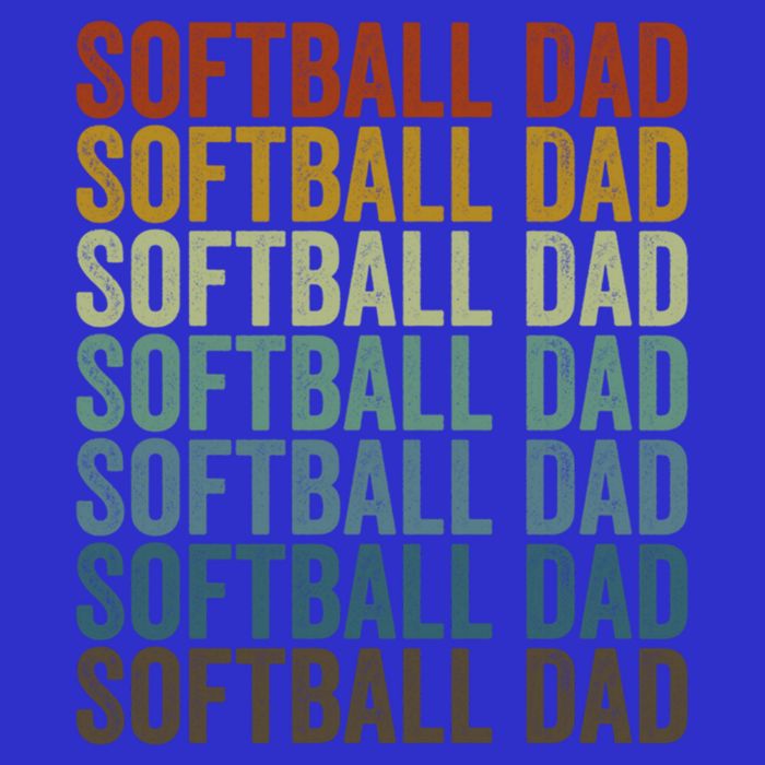 Softball Dad Softball Dad Gift 16 in Basic Backpack