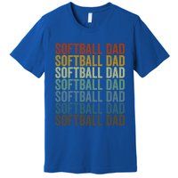 Softball Dad Softball Dad Gift Premium T-Shirt