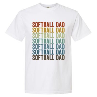 Softball Dad Softball Dad Gift Garment-Dyed Heavyweight T-Shirt