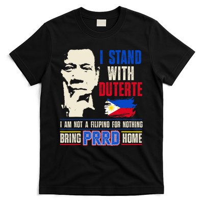 Support Duterte – Stand with Duterte Against ICC Charges  T-Shirt
