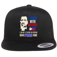 Support Duterte – Stand with Duterte Against ICC Charges  Flat Bill Trucker Hat